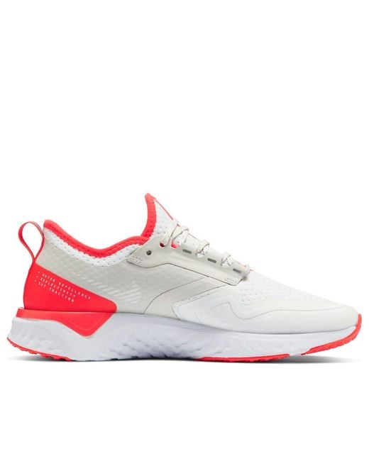 Nike White Odyssey React 2 Shield