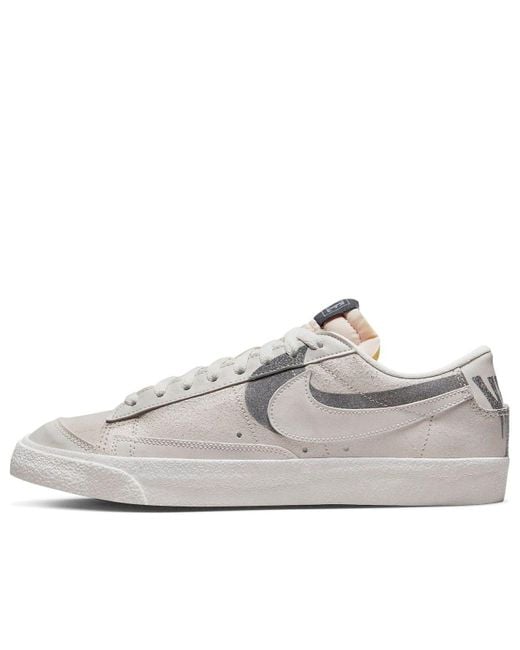 Nike White Blazer Low for men