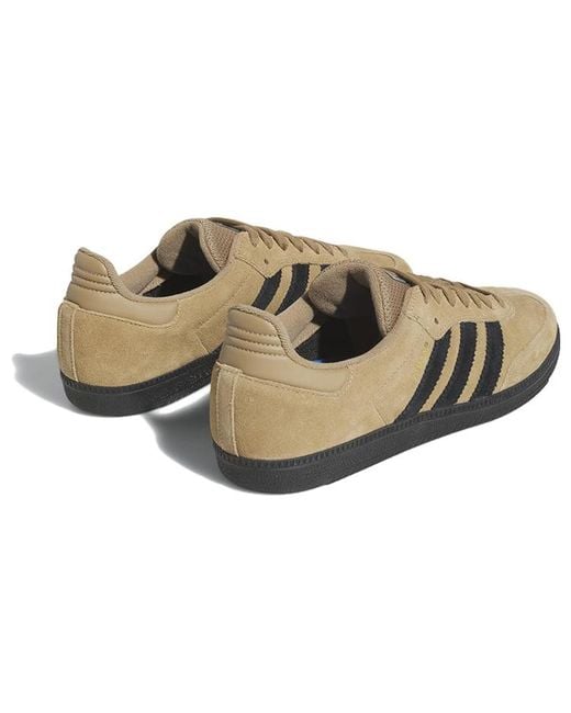 Adidas Brown Samba Adv 'Mirrored Lines Pack' for men