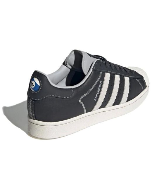 Adidas Black Originals Superstar for men
