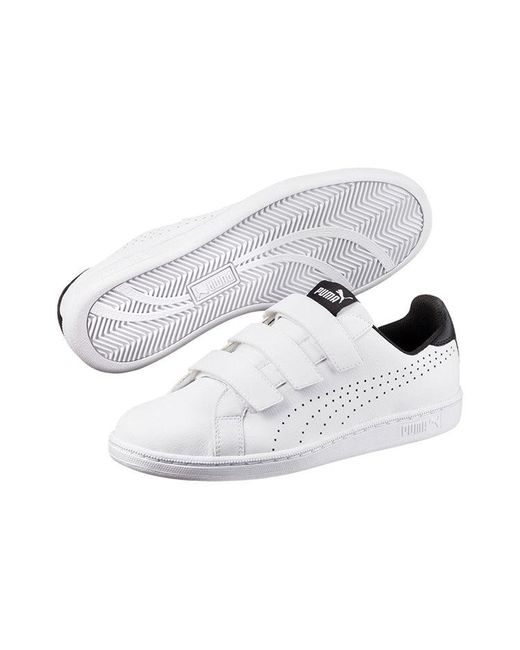 PUMA White Smash Velcro for men