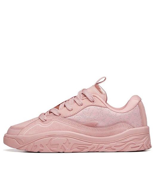 Anta Pink Authentic Low-top Sneaker for men