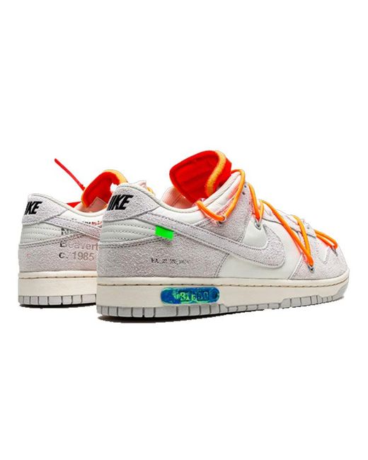 Nike Pink X Off- Dunk Low 'Lot 31 Of 50' for men