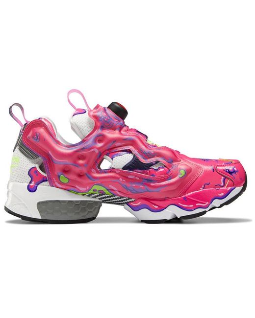 Reebok Pink Ghostbusters X Instapump Fury 'Psychomagnotheric Slime' for men