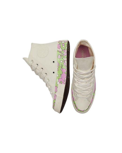 Converse White (Wmns) Chuck 70 High 'Crafted Florals'