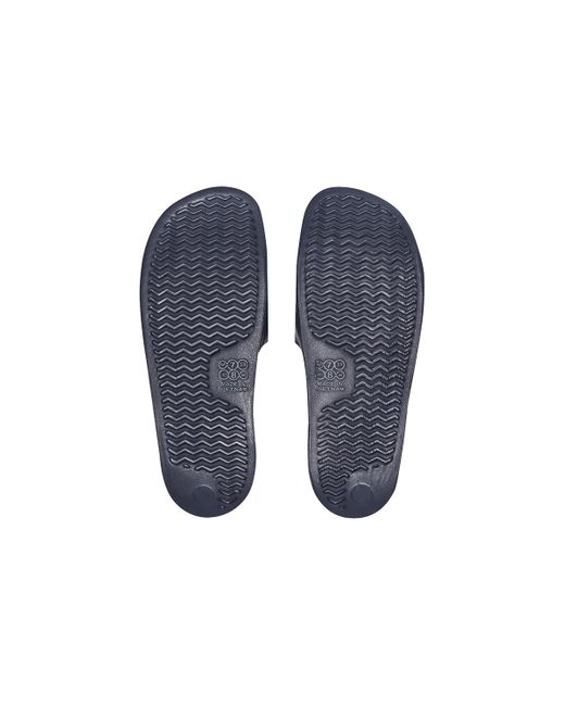 Reebok Blue Classic Slide Cozy Non-Slip Sports Slippers