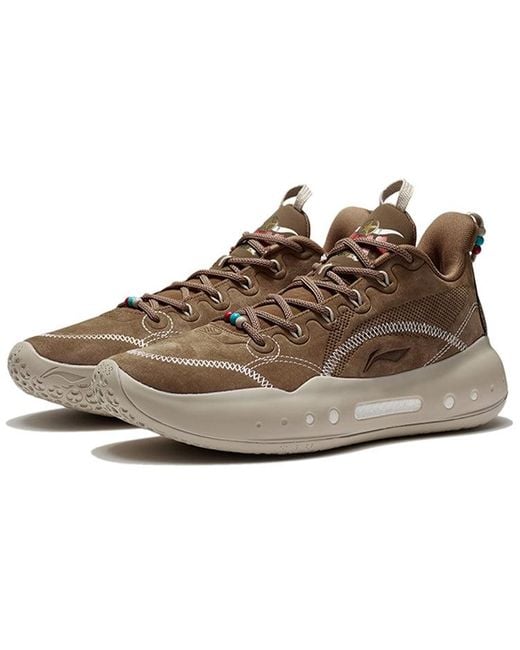 Li-ning Brown Yushuai 14 Low 'Hometown' for men