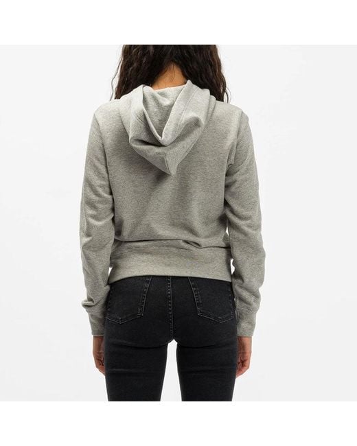 COMME DES GARÇONS PLAY Cdg Play Black Logo Hooded Pocket Hoodie Gray