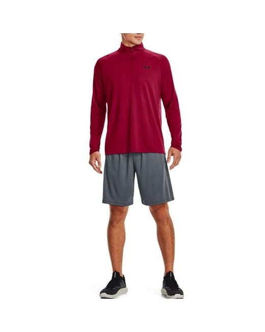 Under Armour Gray Tech Shorts for men