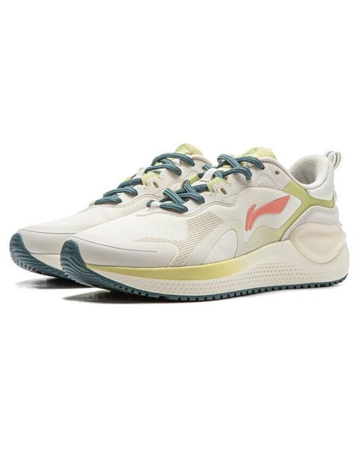 Li-ning White (Wmns) Eazgo 'Pearl'