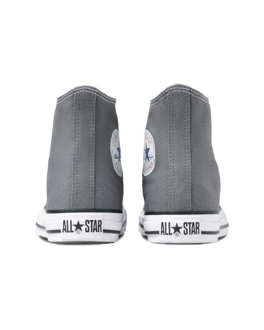 Converse Gray Chuck Taylor All Star High Top 'Charcoal' for men