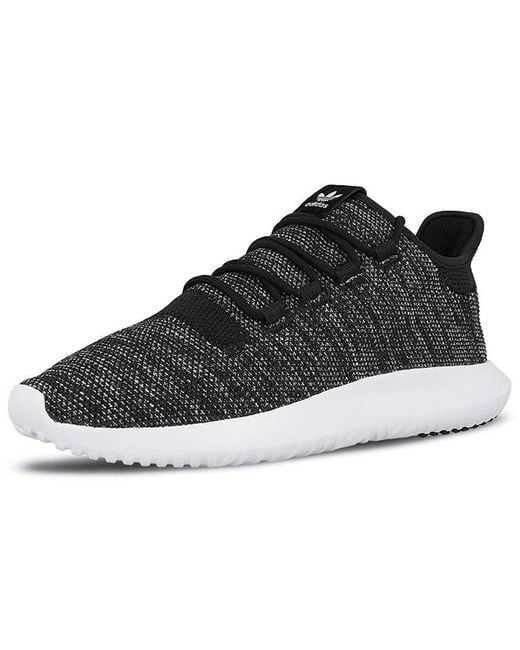Adidas Black Tubular Shadow Knit 'Core' for men