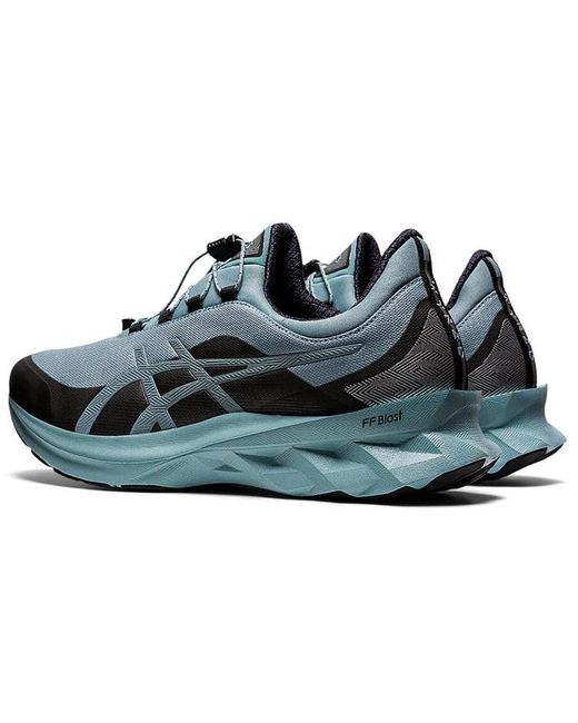 Asics Blue Novablast 'Light Steel' for men