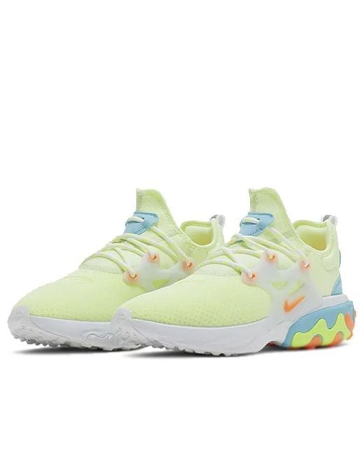 Nike White React Presto 'Psychedelic Lava' for men