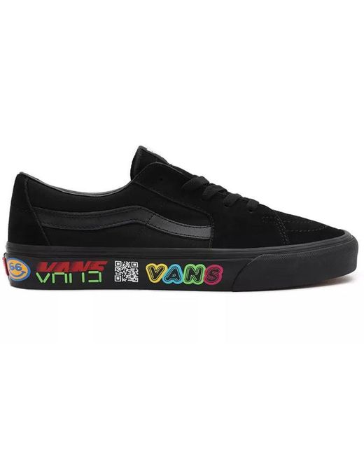 Vans Black Sk8-Low 'Disruptive' for men