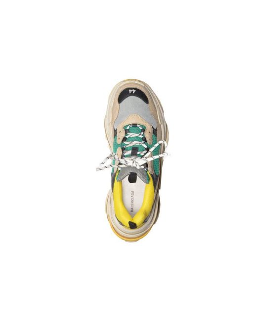 Balenciaga Yellow Triple S Sneaker 2018 for men