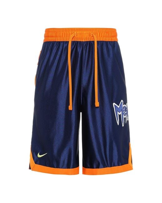Nike Blue Ss20 Lebron X Monstars Crossover Dna Shorts for men