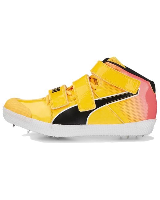 PUMA Yellow Evospeed Javelin 3 'Sun Stream Sunset Glow' for men