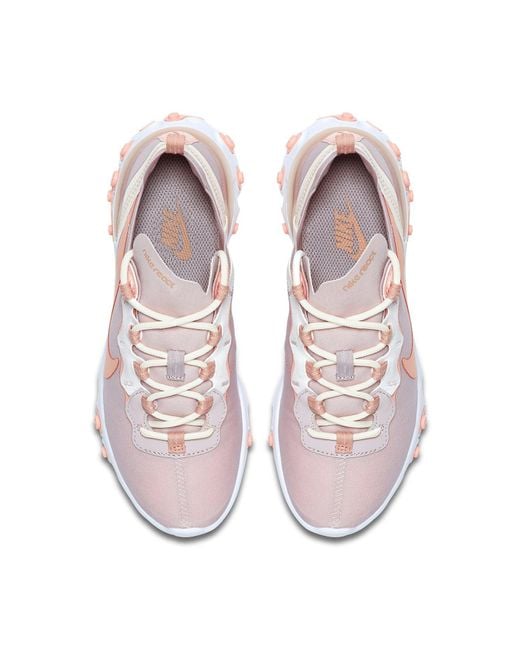 Nike Pink (Wmns) React Element 55 'Platinum'