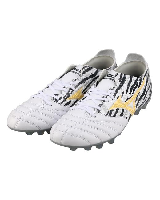 Mizuno White Morelia Neo Iii Pro Ag for men