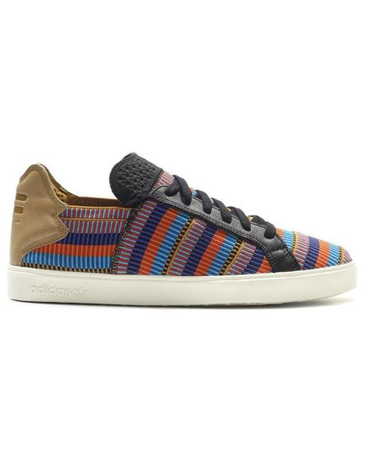 Adidas Blue X Pharrell Elastic Lace Up Beach' for men