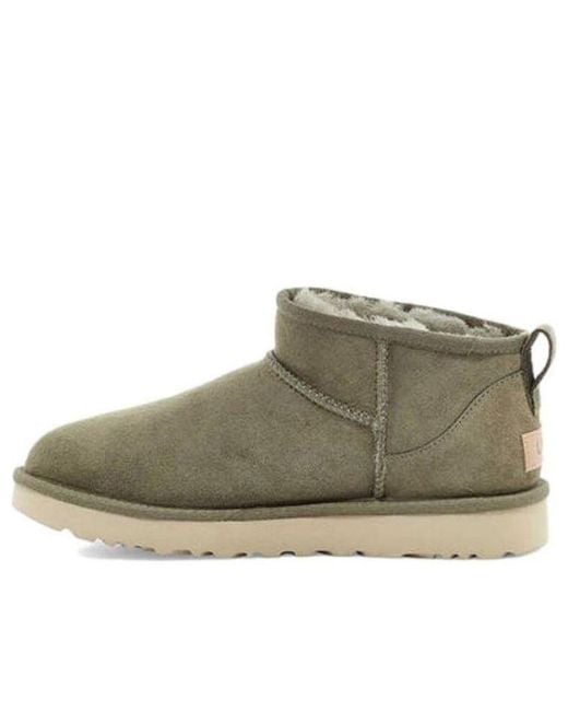 Ugg Green (Wmns) Classic Ultra Mini