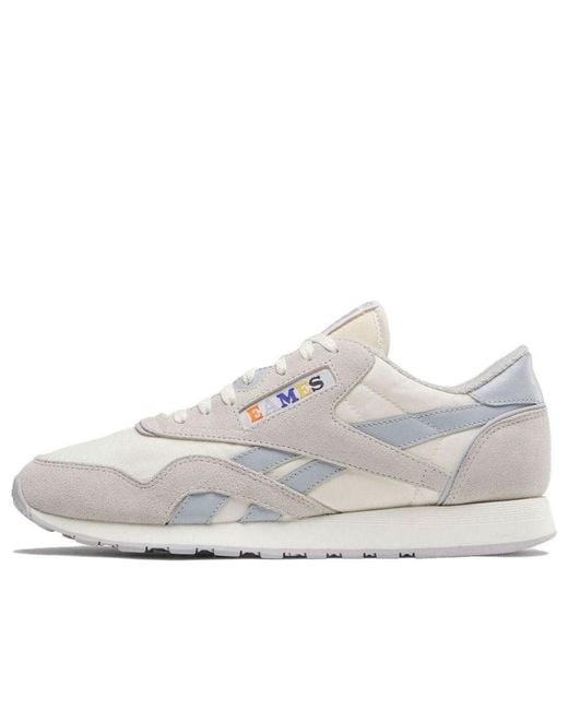 Reebok White Classic Nylon X Eames 'Chalk' for men
