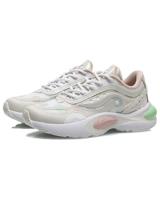 Li-ning White (Wmns) V8 'Pearl'