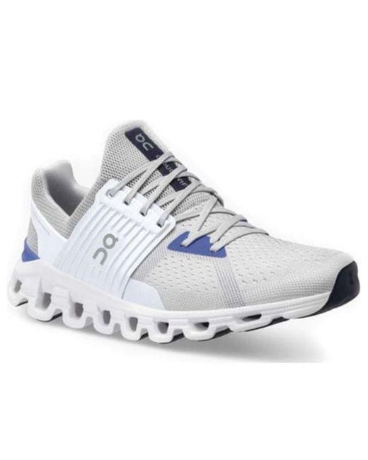 On Shoes White Cloudswift 'Glacier Cobalt' for men