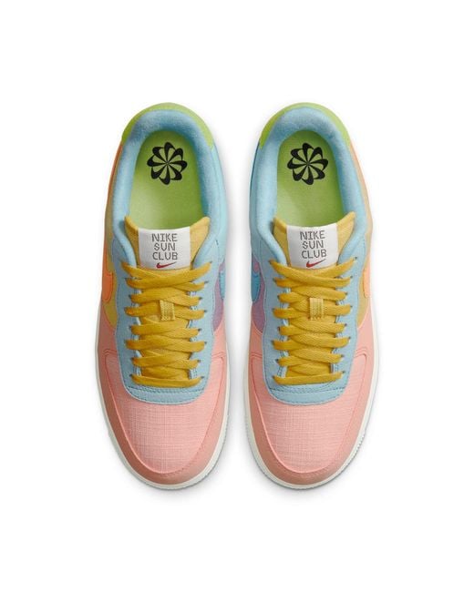 Nike Multicolor Air Force 1 Low '07 Lv8 Next Nature 'Sun Club for men