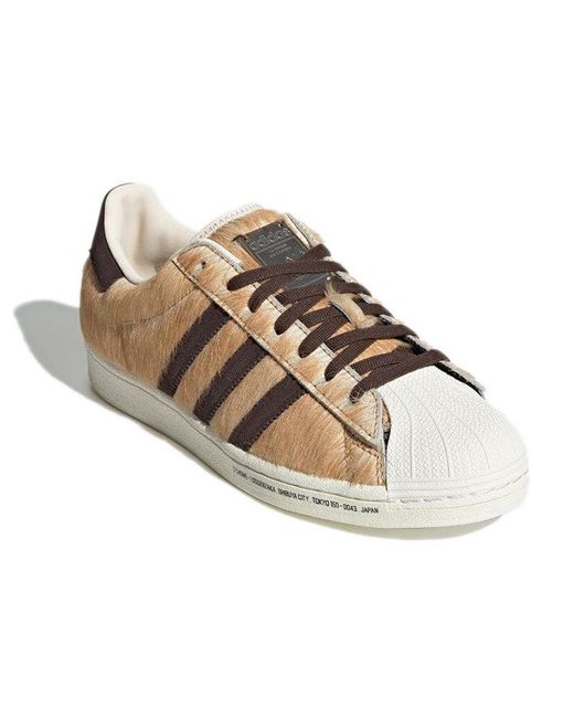 Adidas Natural Atmos X Superstar for men
