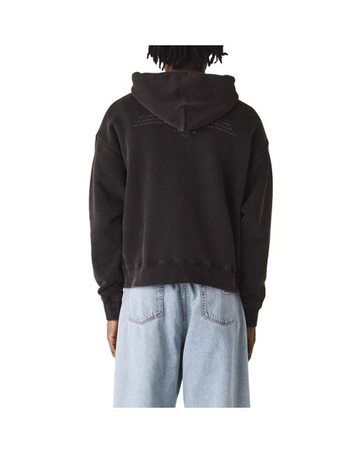 Off-White c/o Virgil Abloh Black Mary Skate Hoodie for men