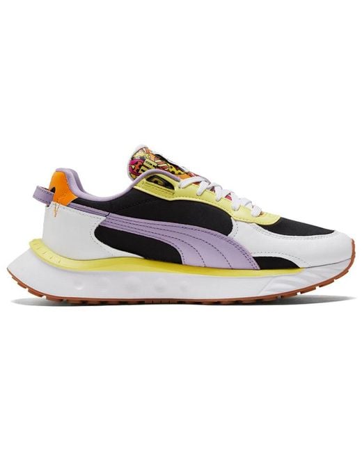 PUMA Blue Romero Britto X Wild Rider Limelight Gum' for men