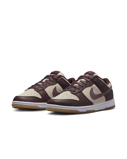 Nike Brown Dunk Low "Plum Coconut Milk" Shoes