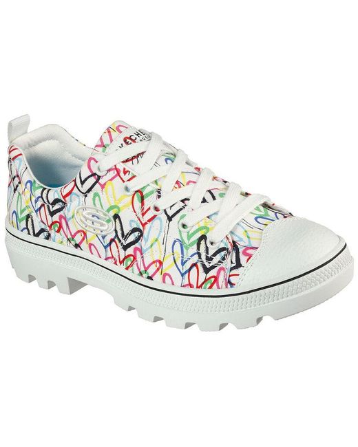 Skechers White (Wmns) Jgoldcrown X Roadies