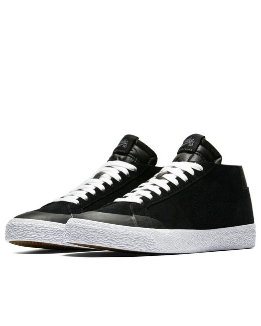 Nike Black Zoom Blazer Chukka Xt Sb for men