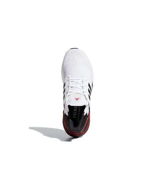 Adidas White Ultra Boost 20 for men