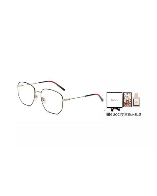 Gucci Brown Gg Standard Optical Glasses Frame Sub Edition