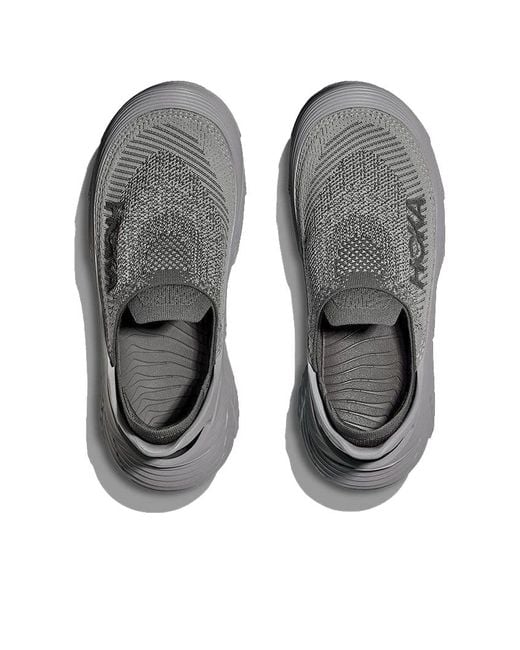 Hoka One One Gray Restore Tc for men
