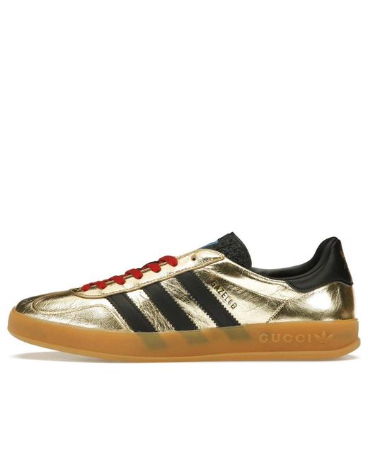 Gucci Brown Adidas X Gazelle 'Metallic' for men