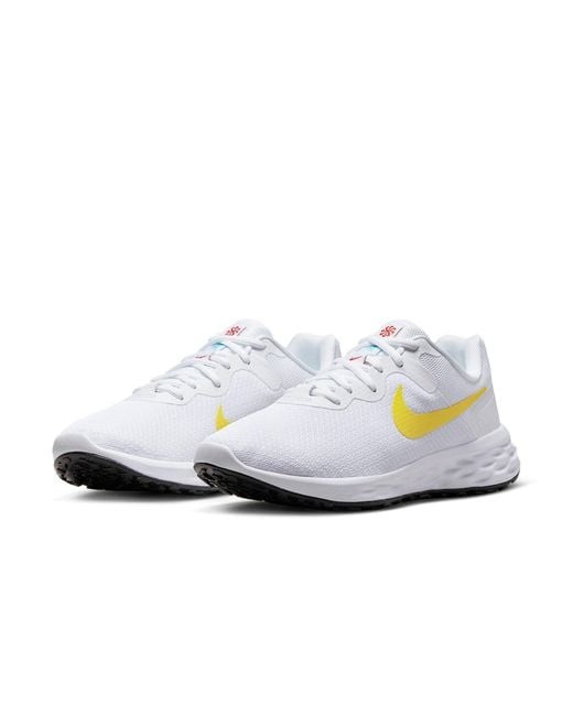 Nike White (Wmns) Revolution 6 Next Nature Opti'