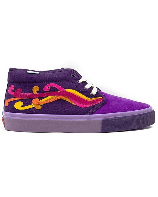 Vans Purple Sole Classics X Vault Chukka Lx Soul for men
