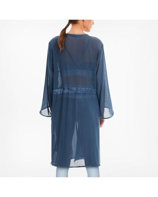 PUMA Blue (Wmns) Exhale Power Mesh Gown 'Ensign'