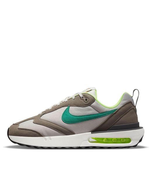 Nike Gray Air Max Dawn Malachite' for men