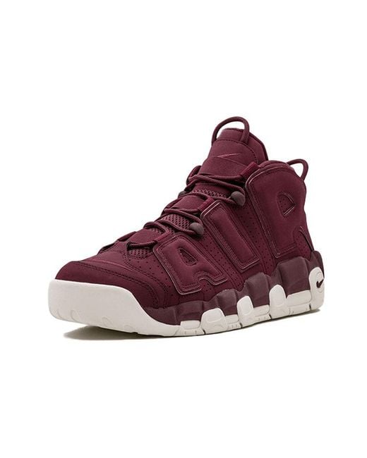 Nike Purple Air More Uptempo 'Bordeaux' for men