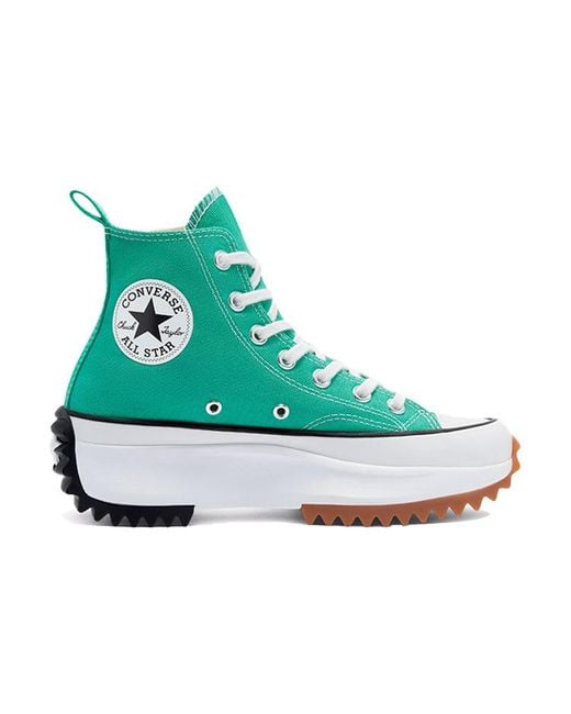 Converse Green Run Star Hike High 'Court Gum' for men