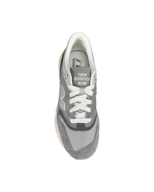 New Balance White 997R for men