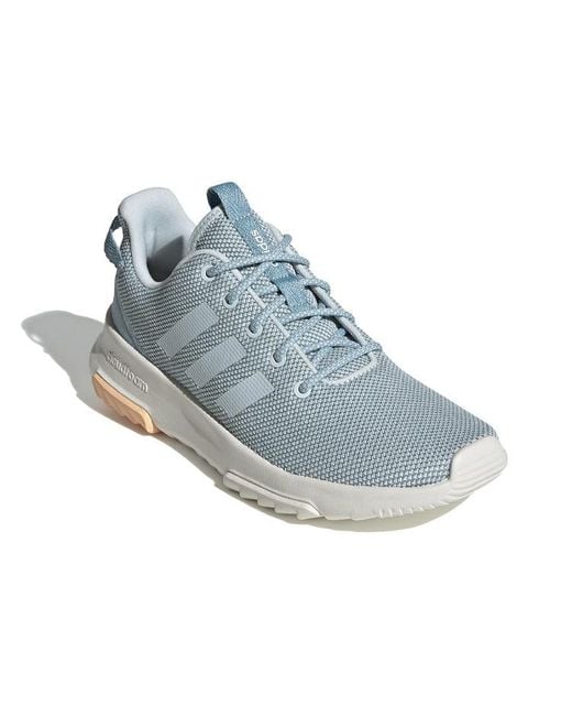 Adidas Blue (Wmns) Neo Cloudfoam Racer Tr Shoes