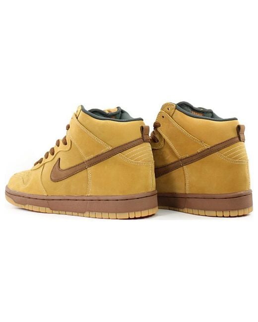Nike Brown Sb Dunk High Pro 'Wheat' for men