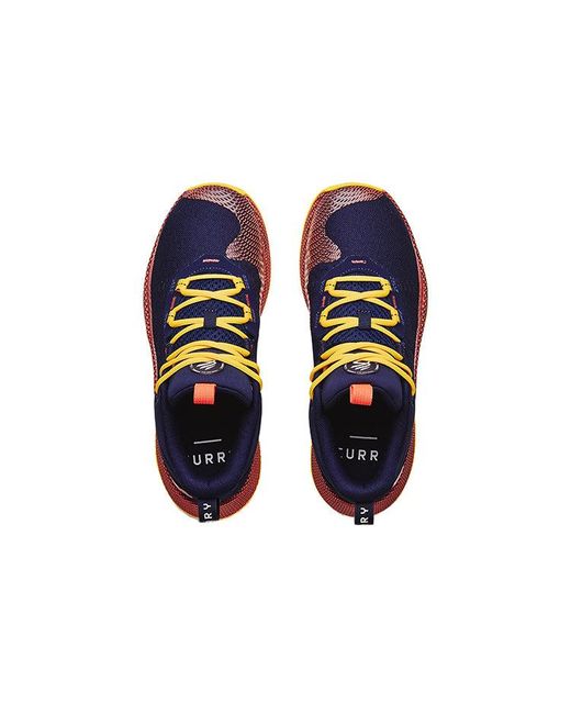 Under Armour Blue Curry Hovr Splash 'Midnight Taxi' for men